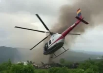 helicóptero cai em Campina Grande
