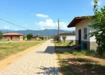 pavimentação de ruas em comunidades rurais